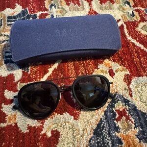 SALT Sunglasses Titanium Japan Unisex Black Polarized